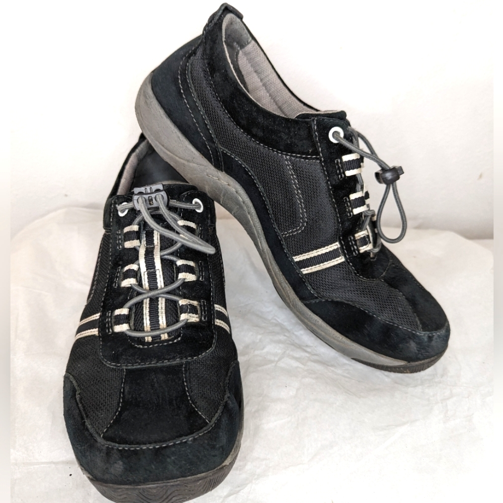Women’s DANSKO HELEN Black Sneakers Shoe US 9.5  EU 40